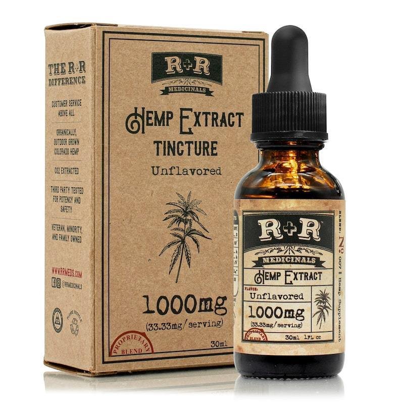 1000_WBox-Unflav-min_1100x1100_503e3f66-32ed-425d-bdf1-9ad38eda4d65.jpg R+R Medicinals - Tincture Unflavoured - 1000mg - Image 1
