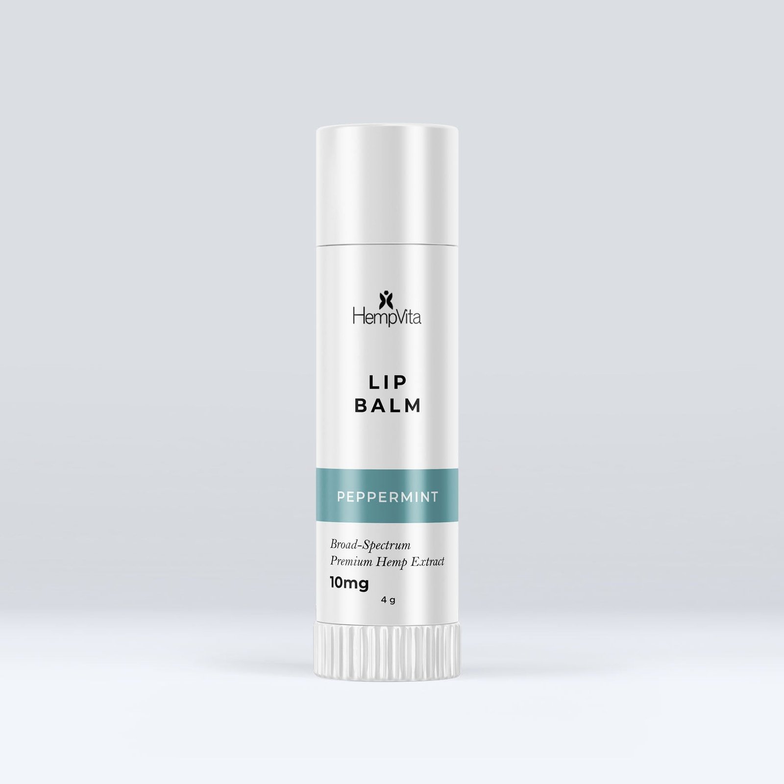 10mg-Peppermint-Lip-Balm-Front-View-10.jpg HempVita CBD Lip and Cuticle Balm - Image 1