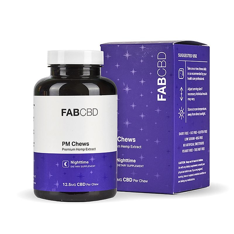 114.jpg FAB CBD - Gummies - Nighttime - Image 1