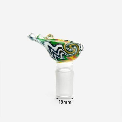 Multi-Colored Bong Bowl 18mm
