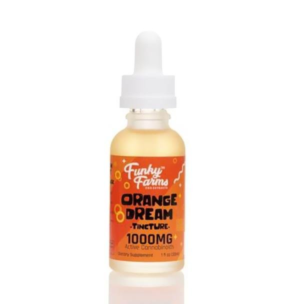 1__66437__71941.1562258929.jpg Funky Farms - CBD Tincture - Orange Dream - 250mg-2000mg - Image 1