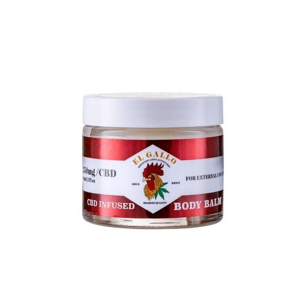 1__76047__52785.1562258880.jpg El Gallo - CBD Topical - CBD Infused Balm - 250mg - Image 1