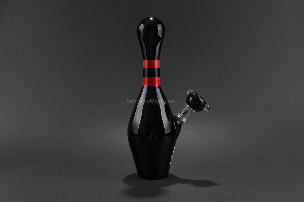 20160615-IMG_3595_1024x_693c0b5e-4595-46b9-b5eb-2b6703654fe6.jpg Mathematix Glass 710 Split Bowling Pin Dab Rig - Black - Image 1