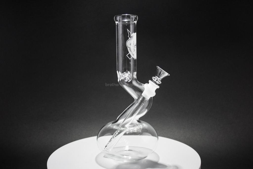 20160628-IMG_4346_1024x_4fd5b91e-e0cd-4a0b-83d0-be81780bd817.jpg HVY Glass 10 In Bubble Bent Neck Bong - Image 1