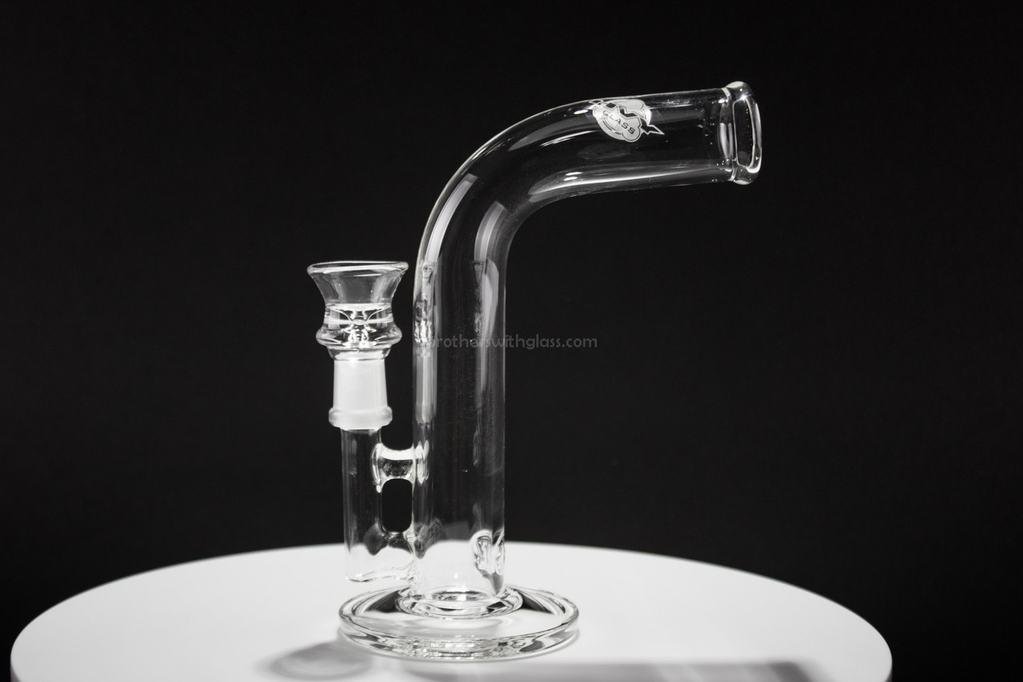 20160628-IMG_4397_1024x_e7e8ccbd-4234-491e-8b17-572dc327ce53.jpg HVY Glass Natural Perc Bent Neck Dab Rig - Image 1