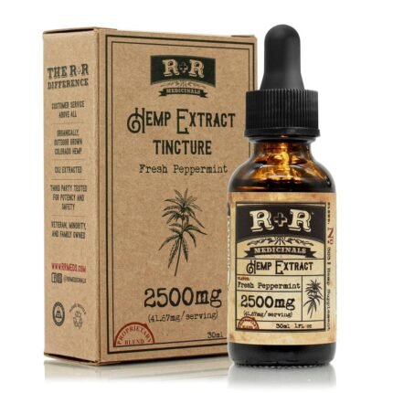 R+R Medicinals - Tincture Peppermint - 2500mg