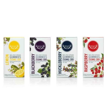 Wyld CBD 4 FLAVORS X 250MG