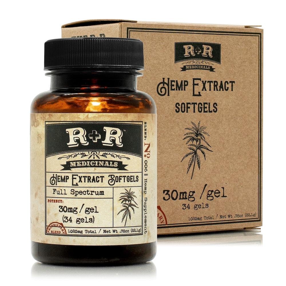 30_34_WBox-min_1100x1100_aa9eee52-ee50-4b6f-9779-c3f7644d5413.jpg R+R Medicinals - Softgels 30mg - Image 1