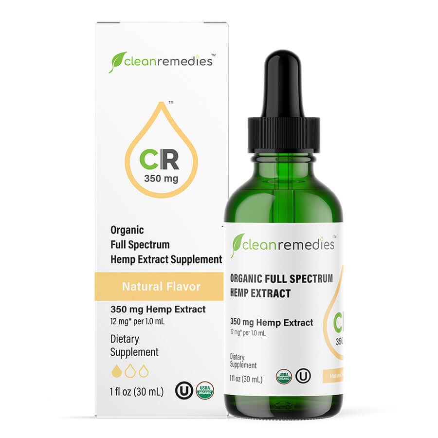 350mg_natural_tincture_mockup_1800x1800_5e6ed6a4-d045-4631-9108-12a4692759dd.jpg Clean Remedies | Full Spectrum CBD Tincture 350mg - Image 1