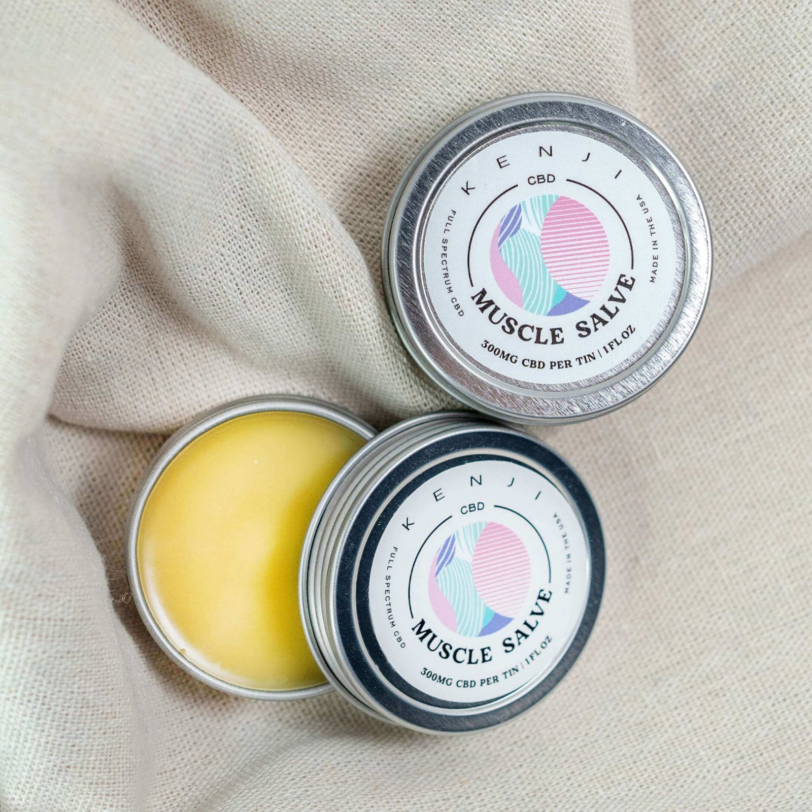 5.MoodShot_MuscleBalm.jpg CBD Muscle Salve 300mg - Relief & Recovery | KENJI - Image 1