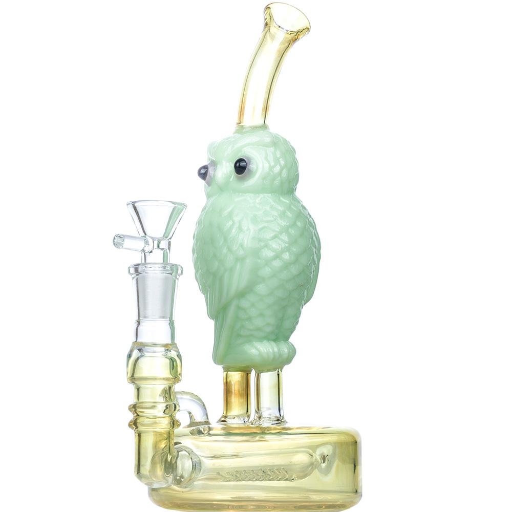 8_inch_owl_glass_bong_-_heady_girly_glass_bongs_for_sale_-_Puffing_Bird_10_1024x1024_31cda8b6-4087-4a75-8cb7-cd52ac5a4168.jpg 8" Owl Theme Glass Bong - Image 1