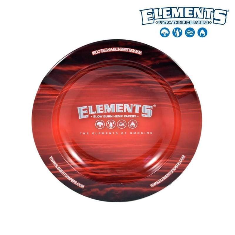 ASH-ELEM-BLUE-METAL-WEB-1_800x_513aa94d-cb14-49cf-a096-df5ec0fcb998.jpg ELEMENTS Metal Red Ashtray - Image 1
