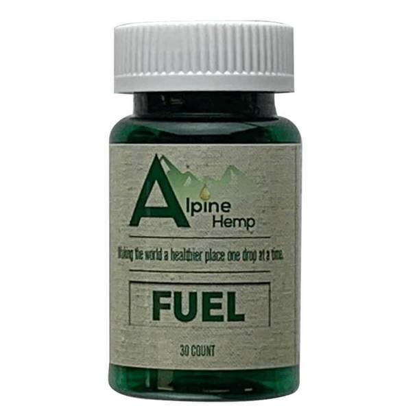 AlpineHemp_-_Caps_Fuel_30_Count__39589.1568153798.jpg Alpine Hemp - CBD Capsule - Fuel - 20mg - Image 1