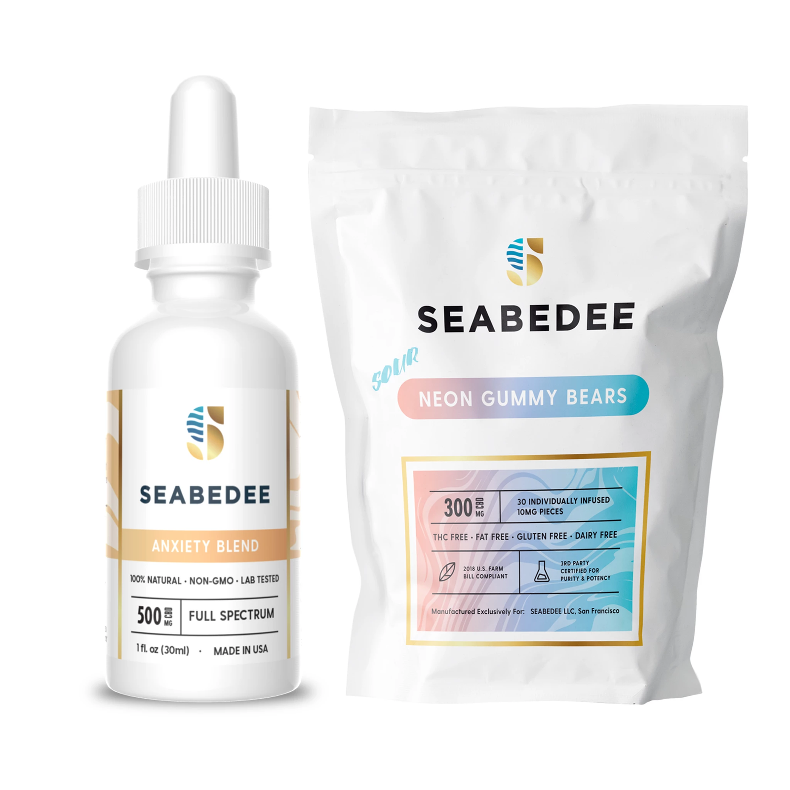 AnxietyBundleGummies_2048x2048_3948e777-19ec-4ef3-b92a-a91569fa3016.png Seabedee - CBD Calming Bundle - Image 1