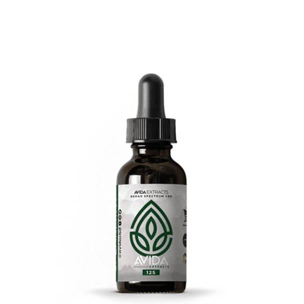 Avida_-_Tincture_Broad_Spectrum_125mg__88639.1568217264.jpg Avida CBD - CBD Tincture - Broad Spectrum Spearmint - 125mg-500mg - Image 1