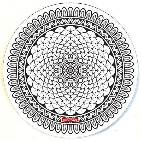 BLACK-AND-WHITE-MANDALA-COLOR-ME-MAT_540x_1024x_5c1bbb96-9e26-44e3-b56f-a06cb5eed330.jpg BLACK AND WHITE "COLOR ME" DABMAT - Image 1