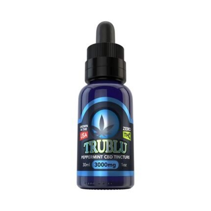 Blue Moon Hemp - CBD Tincture - Tru Blu Peppermint - 3000mg