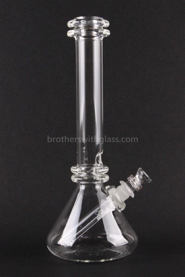 BWG-32HMM-2_1024x_812a7418-1ed5-44c8-8df7-7a620e4abadb.jpg HVY Glass Double Maria Beaker Water Pipe - Clear - Image 1