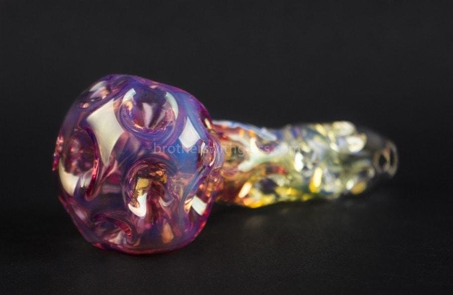 BWG-349-2_1024x_47ce7b83-4470-4db7-8cfa-df6c6562be21.jpg Chameleon Glass Fumed Flaming Comet Hand Pipe - Image 1