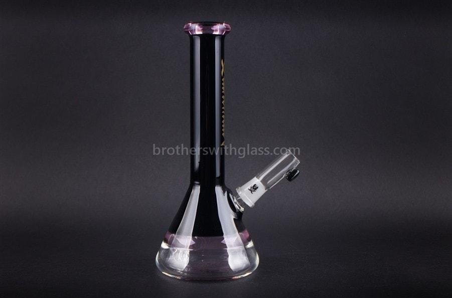 BWG-36DIBP-2_1024x_039d3550-b1ab-419c-90ed-37ce68581b95.jpg Mathematix Glass 9 inch Classy Beaker Dab Rig - Black and Purple - Image 1