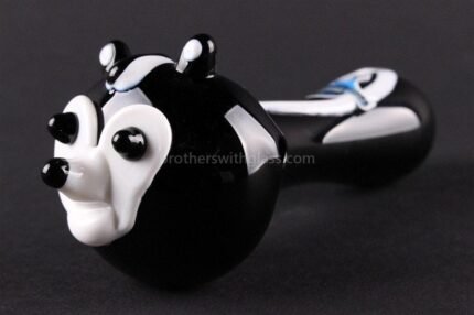 Chameleon Glass Heady Hand Pipe - Pepe The Skunk