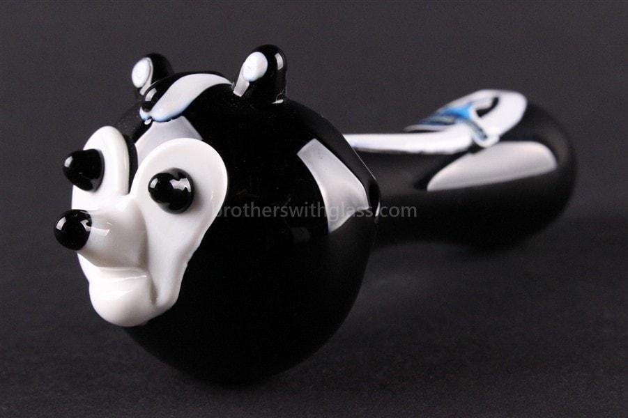 BWG-CG311-2_1024x_bd7ce168-990b-4dc7-a386-e81afc300974.jpg Chameleon Glass Heady Hand Pipe - Pepe The Skunk - Image 1