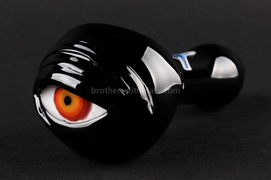 BWG-CG423-2_1024x_fddb3ed3-42b4-4195-a68f-248de7a347a8.jpg Chameleon Glass Cyclops Eye Ball Black Onyx Hand Pipe - Image 1