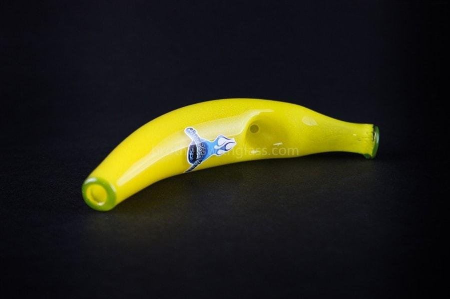 BWG-CG55-2_1024x_488a0260-261c-4171-9098-51a90baadae8.jpg Chameleon Mellow Yellow Banana Glass Pipe - Image 1
