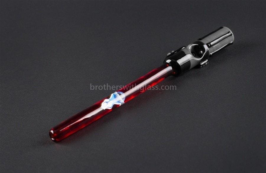 BWG-CG612R-2_1024x_8666bb68-667d-4662-9a5f-e8c178b36120.jpg Chameleon Glass Red Saber Hand Pipe - Image 1
