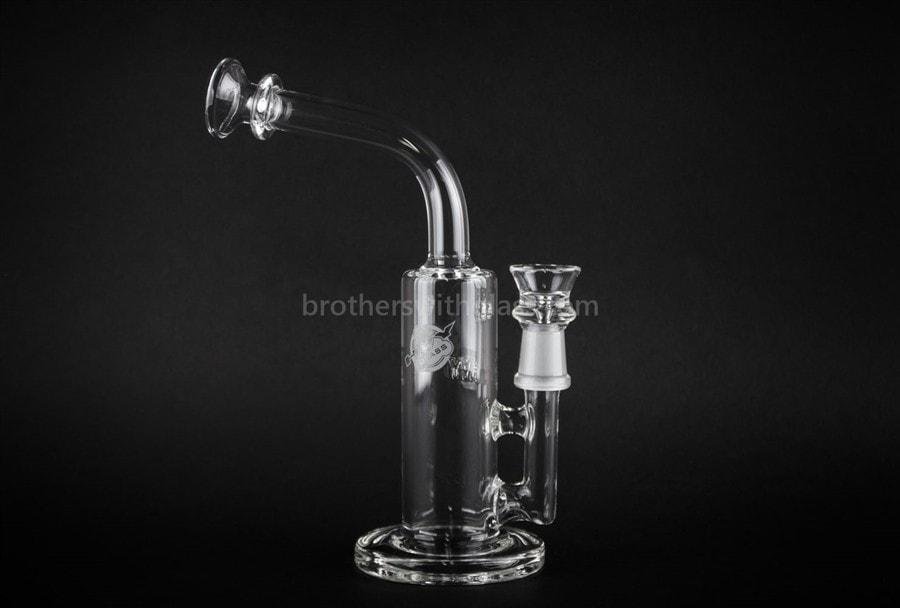 BWG-HBS1DI-2_1024x_b783bc2f-b1f8-4304-9013-2444b4ebdff5.jpg HVY Glass Natural Mini Can Bent Neck Dab Rig - Clear - Image 1