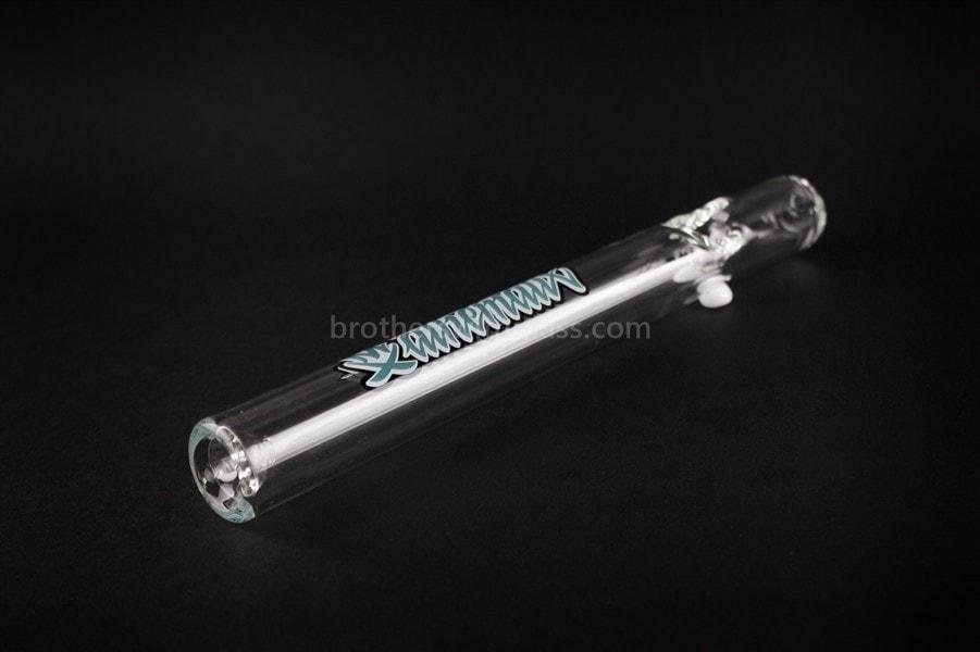 BWG-MMGMX12-2_1024x_ee3d957b-d924-48ad-972e-f06830900cb9.jpg Mathematix Glass Ashcatcher Steam Roller Hand Pipe - Clear - Image 1
