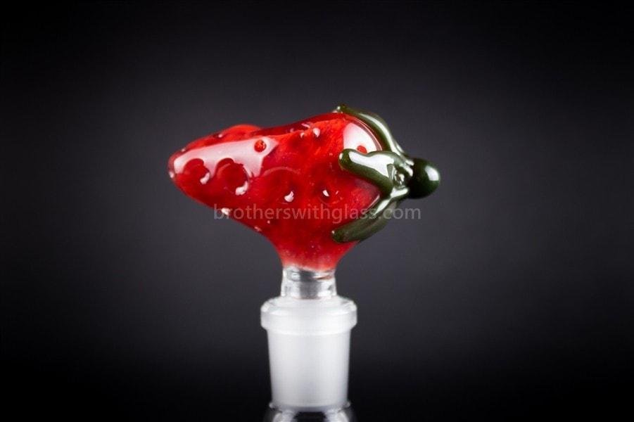 BWG-S32314-2_1024x_5b914586-704a-4790-b2f0-f120fa23a47d.jpg Mathematix Glass 14mm Scrumptious Strawberry Slide - Image 1