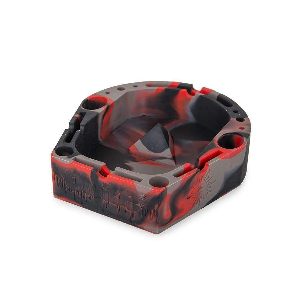 Banger_Tray_Gray_Black_Red_sm_1000x_548fea38-4daa-4328-ada0-b7c9e747e25e.jpg Ooze Banger Tray - Black / Red / Grey - Image 1