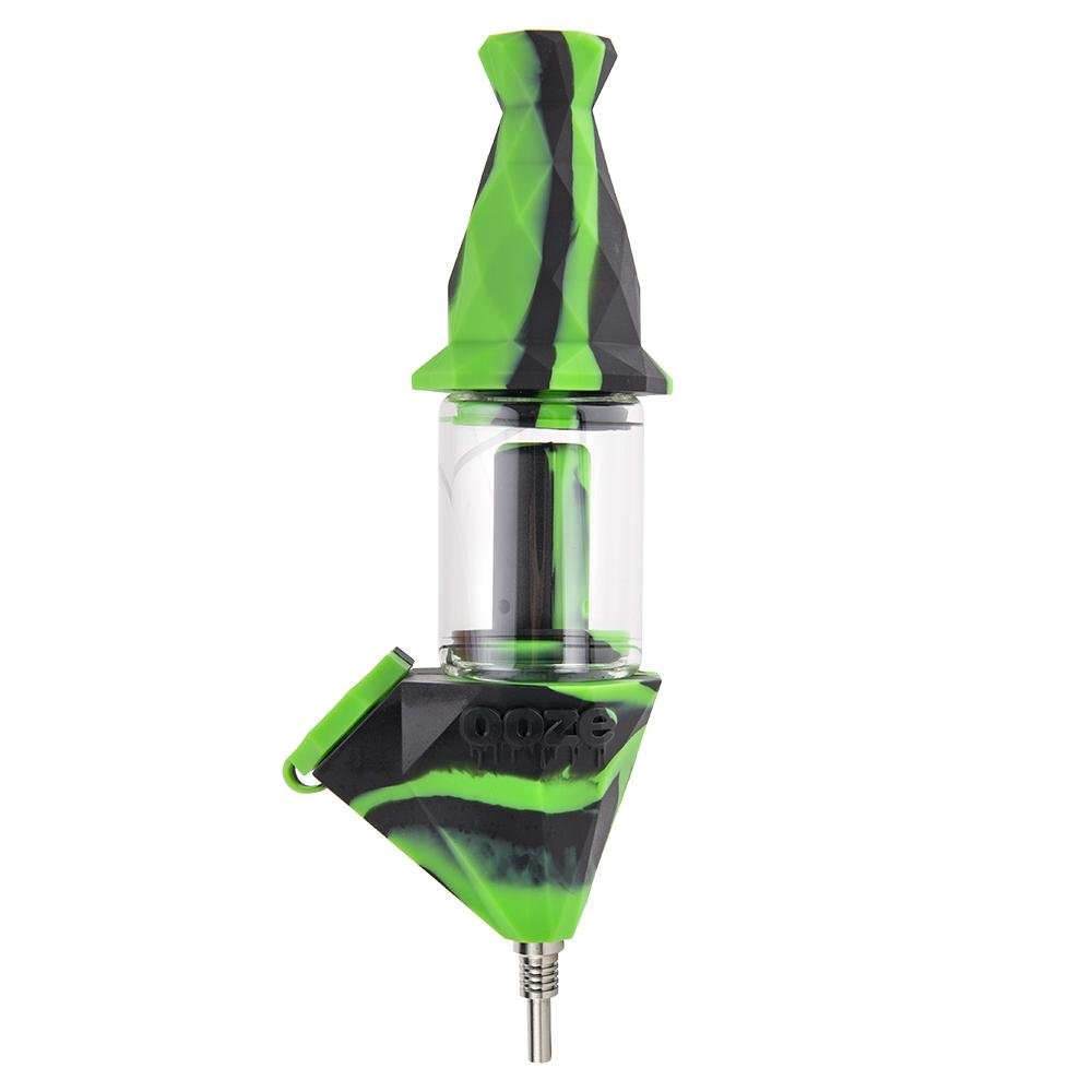 Bectar-nectar-bubbler-chameleon_1k_1000x_291de040-92bc-4f0e-a264-c00c56666934.jpg Ooze Bectar Silicone Water Pipe & Nectar Collector - Chameleon - Image 1
