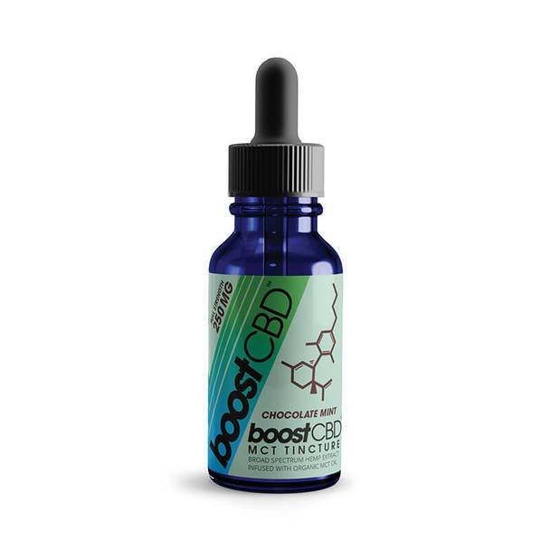 BoostCBD_-_Chocolate_Mint_10ml_250mg__40395.1568140469.jpg BoostCBD - CBD Tincture - Chocolate Mint - 250mg-1500mg - Image 1