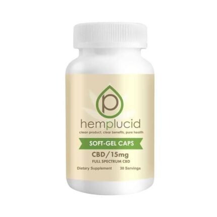 Hemplucid - CBD Soft Gel Caps - 15mg-75mg