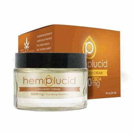 Hemplucid - CBD Topical - CBDA Body Cream - 1000mg