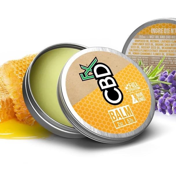 CBDfx-CBD-Hemp-Balm-Oil-1__89320__04074.1562258872.jpg CBDfx - CBD Balm - Calming - 150mg - Image 1