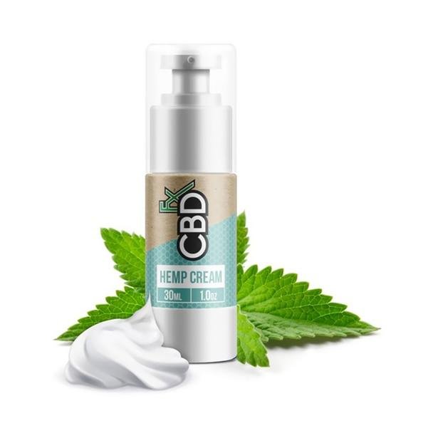 CBDfx-CBD-Hemp-Cream-30ml__49393__53361.1562259039.jpg CBDfx - CBD Topical Cream 30ml - 100mg - Image 1