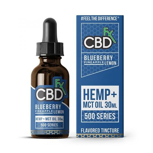 CBDfx-CBD-Hemp-Oil-Flavored-Tincture-Blueberry-Pineapple-Lemon-768x768_1__59817__37939.1562259093.jpg CBDfx - CBD Tincture Oil - Blueberry Pineapple Lemon - 500mg-1000mg - Image 1