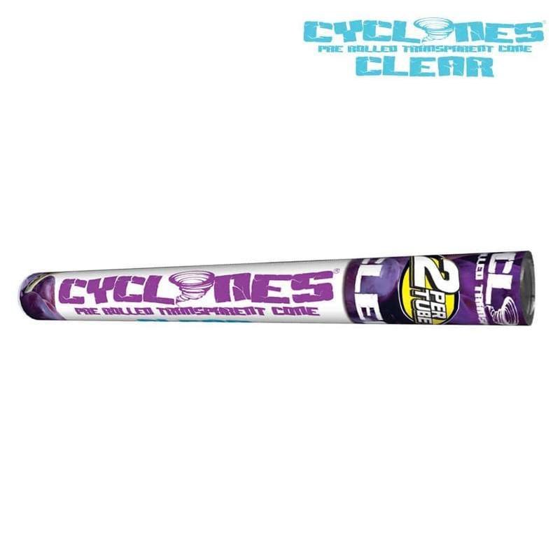 CYC-CLEAR-GRAPE-2X_800x_32b9f7ed-dcec-4ed0-8375-d3185ce6c7cf.jpg Cyclones Clear Cones 2x Grape - Image 1