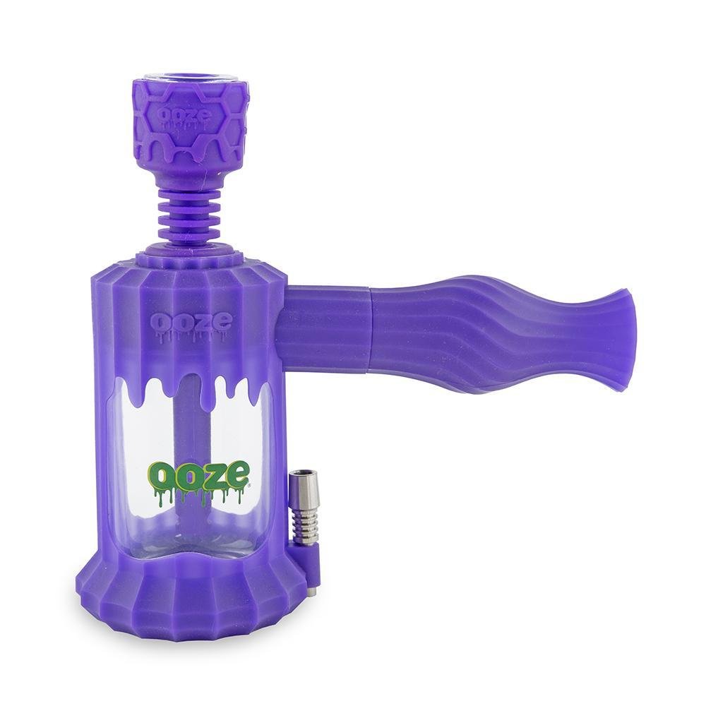 Clobb_Silicone_Pipe-Armor-UltraPurple-Front_1k_1000x_2209d278-2e9a-40c4-b7c1-455a9ead23e3.jpg Ooze Clobb Silicone Water Pipe & Nectar Collector - Ultra Purple - Image 1