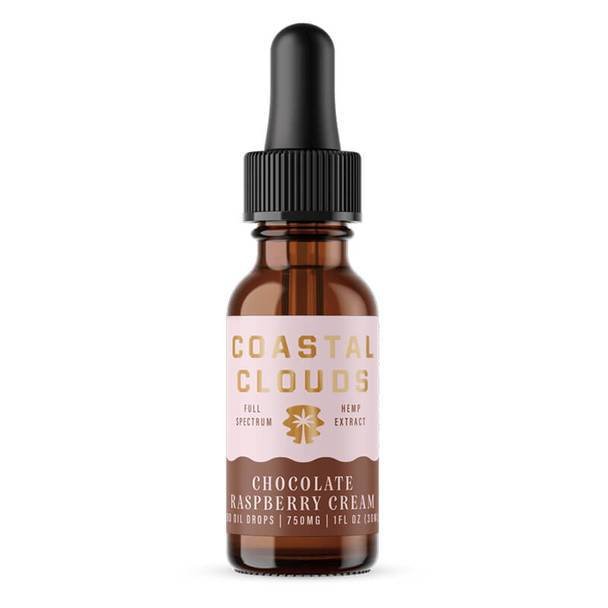 Coastal_Clouds_-_Chocolate_Raspberry_Cream__09035.1572974815.jpg Coastal Clouds - CBD Tincture - Full Spectrum Chocolate Raspberry Cream - 750mg-1500mg - Image 1