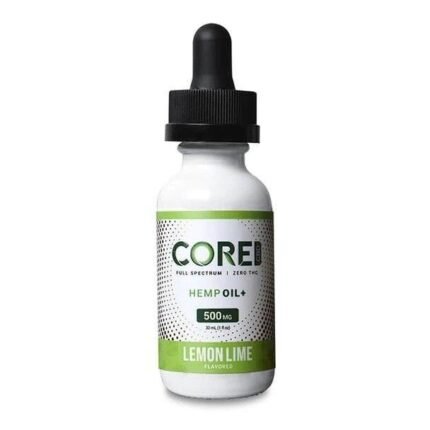 Core CBD - CBD Tincture Oil - Lemon Lime - 250mg-1500mg