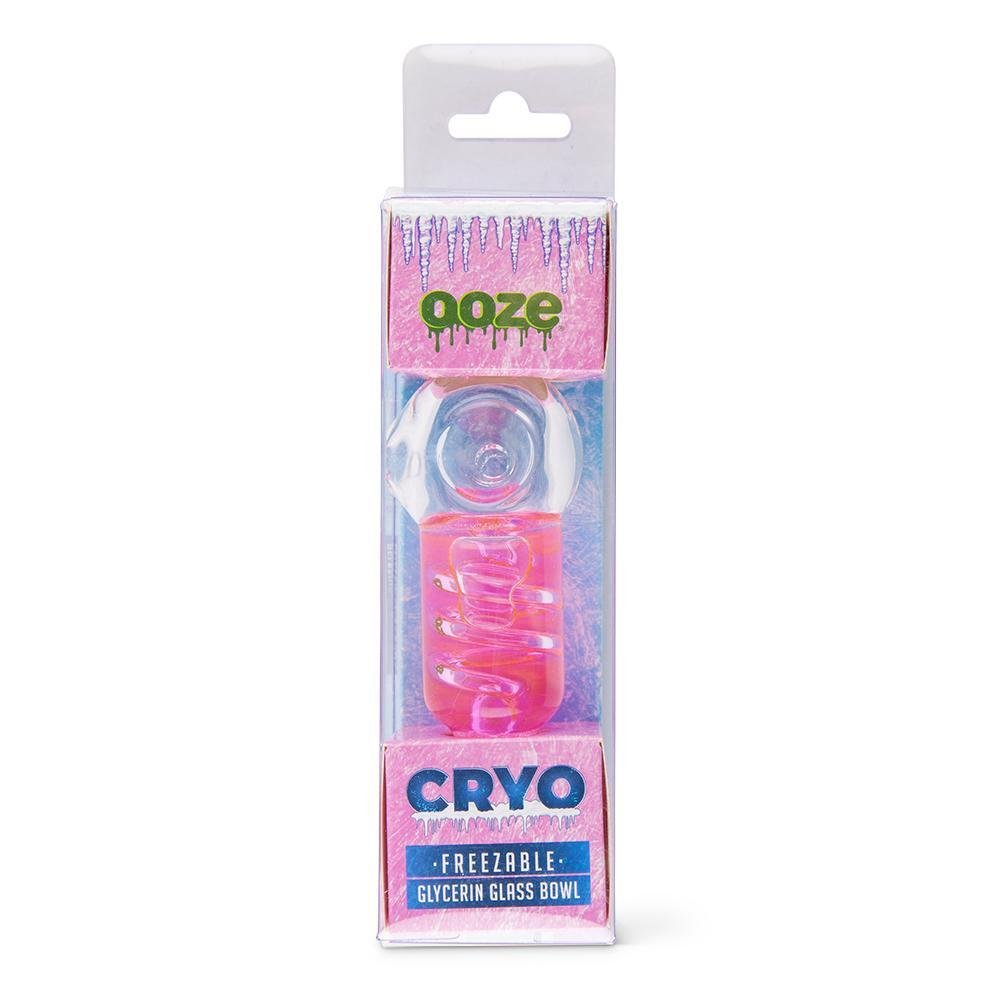 Cryopink-pkg_1k_1000x_9fc491d2-592c-439d-8b7b-1092c240c403.jpg Ooze Cryo Glycerin Glass Bowl - Pink - Image 1