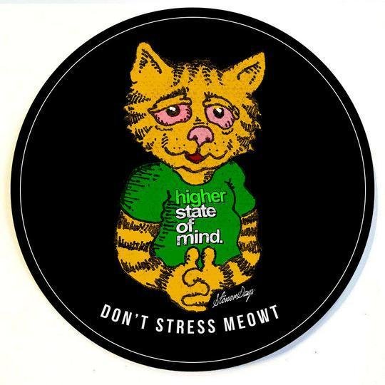 DONT-STRESS-MEOWT-DABMAT_540x_1024x_8cd342e2-cb94-4813-9343-635c247575c7.jpg DON'T STRESS MEOWT DAB MAT - Image 1