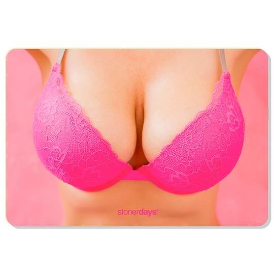DOOBS-FOR-BOOBS_540x_1024x_5e11412f-32ec-457b-9a69-8a1e3befc9f3.jpg Doobs For Boobs Dab Mat - Image 1