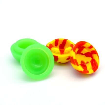 5mL Round Dab Container Marble