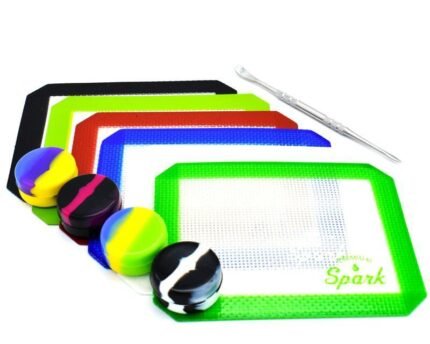 Silicone Concentrate Dab Mat and Tool Set