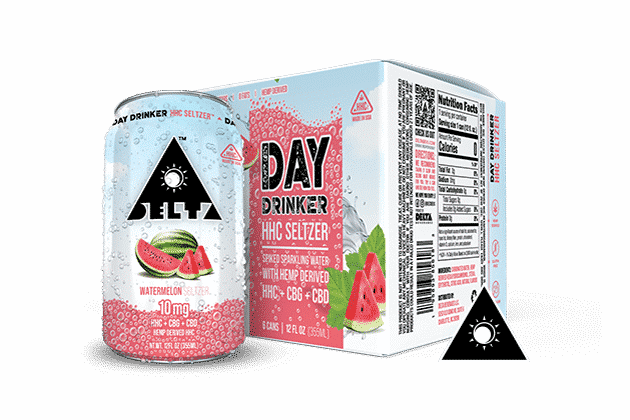 DayDrinker-Watermelon-HHC-Seltzer.png Day Drinker HHC Seltzer™ - Image 1